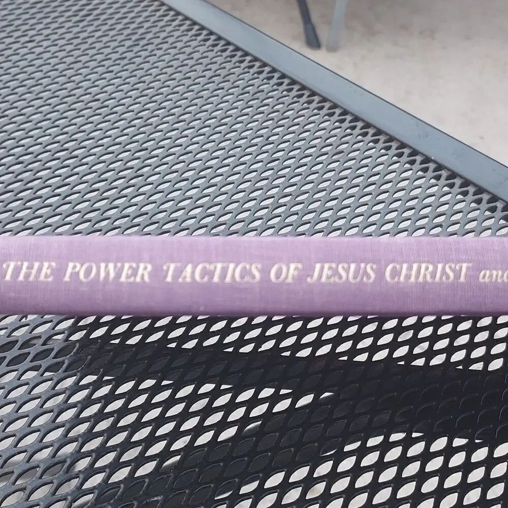 The Power Tactics of Jesus Christ book 1969 Vintage